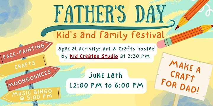 Kid Creates Studio hosts kids and Father's Day festival