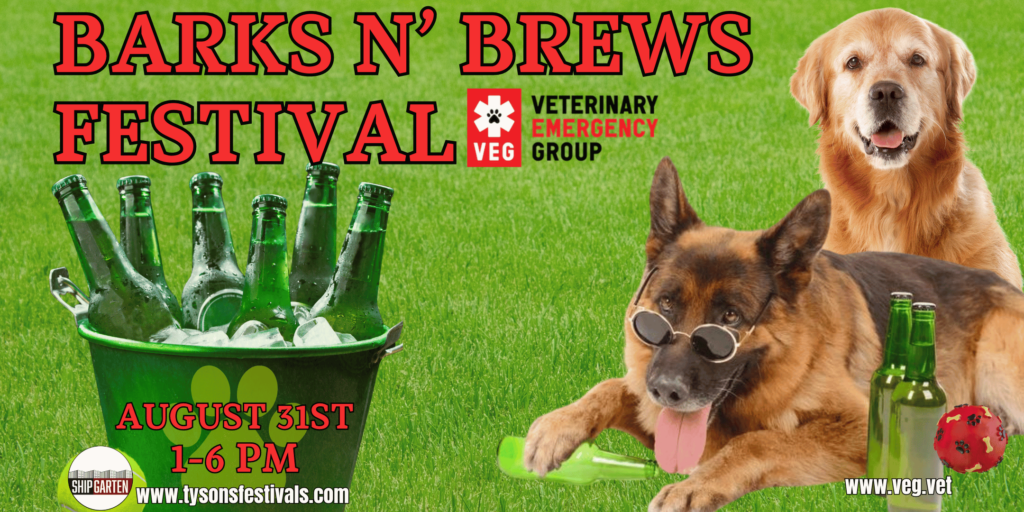 Barks and Brews Festival Sponsored by Veterinary Emergency Group