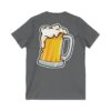 Low Battery? Recharge at Shipgarten - Unisex V-Neck Tee - Image 2