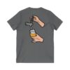 Pouring Good Times - Shipgarten Unisex V-Neck Tee - Image 2