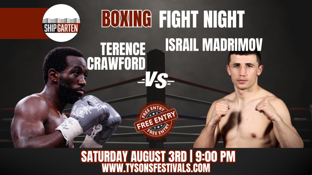 Boxing Watch Party: Crawford vs Madrimov