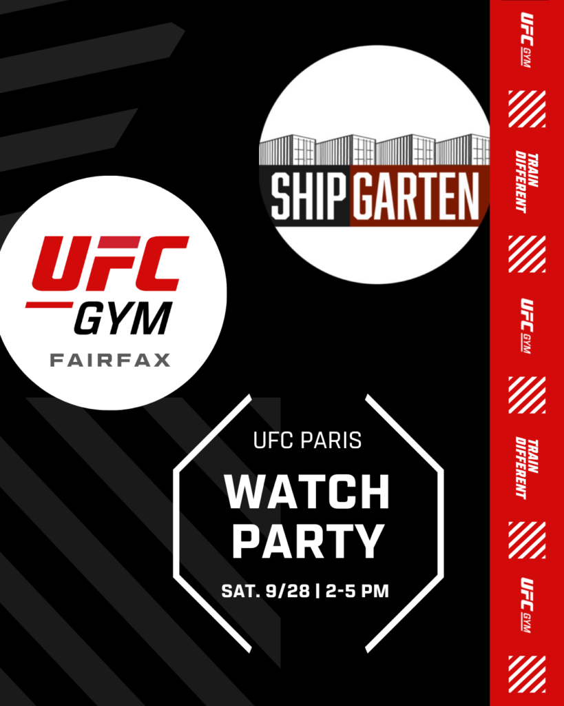 UFC Paris Watch Party with UFC Fairfax Gym