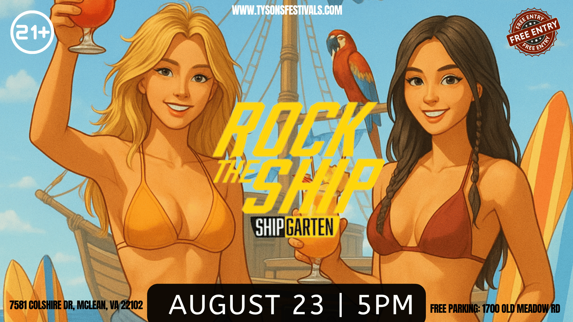 Rock The Ship DAY PARTY Vol. 13