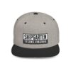 Shipgarten Flat Bill Snapback Cap - Bold Style, All Day Comfort - Image 4