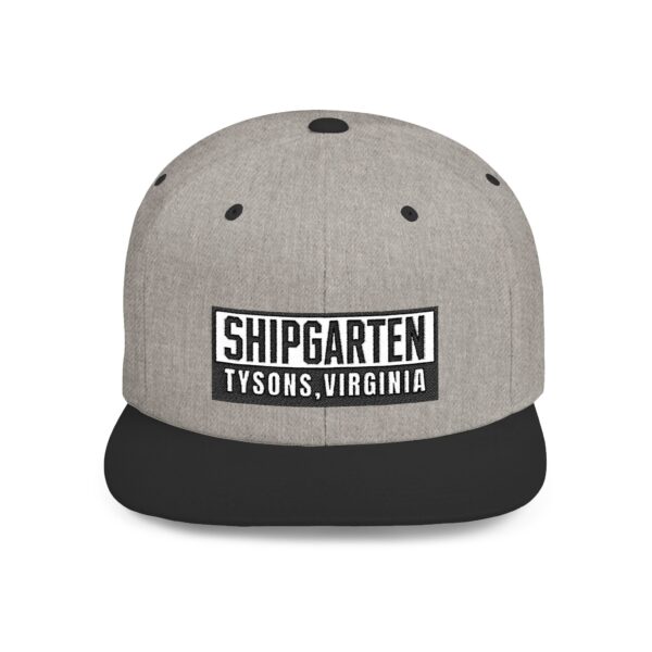 Shipgarten Flat Bill Snapback Cap - Bold Style, All Day Comfort - Image 4