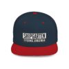 Shipgarten Flat Bill Snapback Cap - Bold Style, All Day Comfort