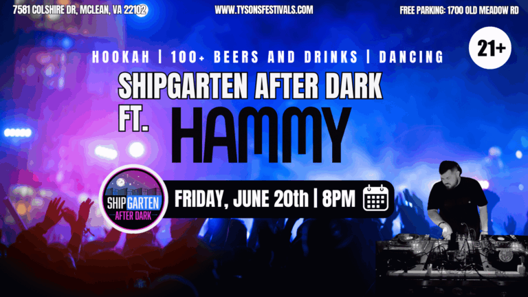 Ship After Dark with DJ HAMMY | June 20 | 2025