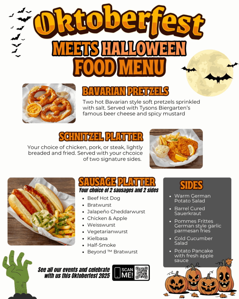Food Menu Halloween