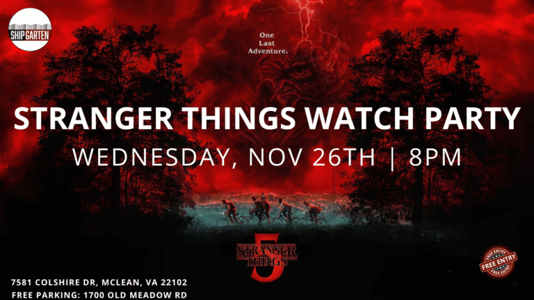 Stranger Things Watch Party