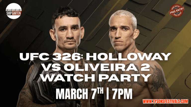 UFC 326: Holloway vs. Oliveira 2 Watch Party | Mar 7 | 2026