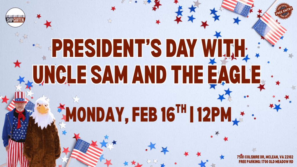 President’s Day with Uncle Sam and The Eagle