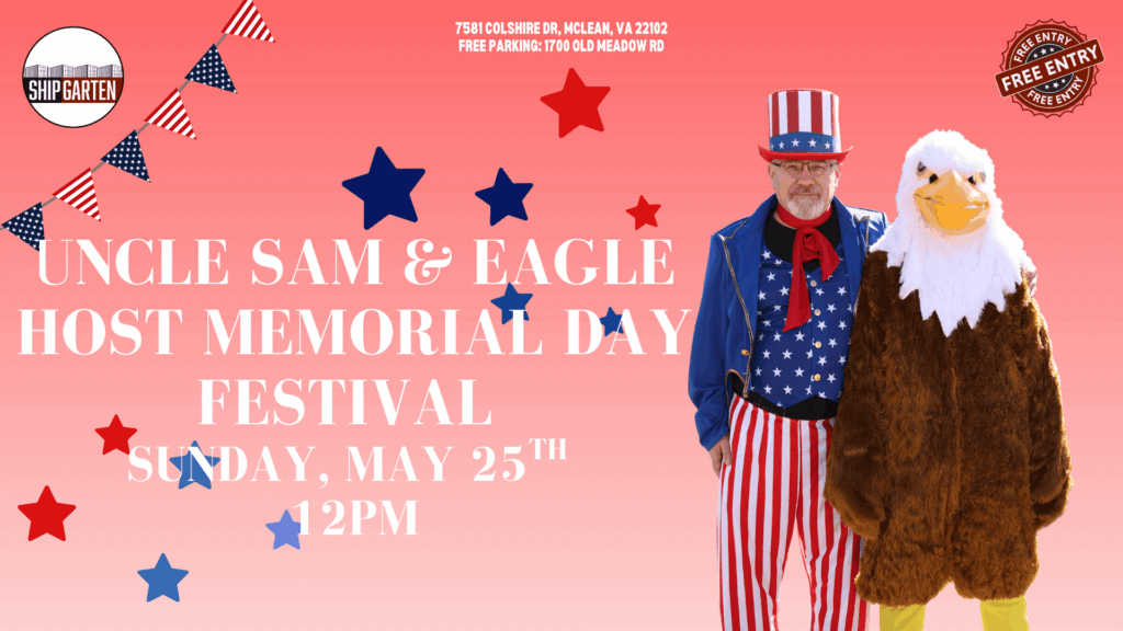 Memorial Day with Uncle Sam & Eagle