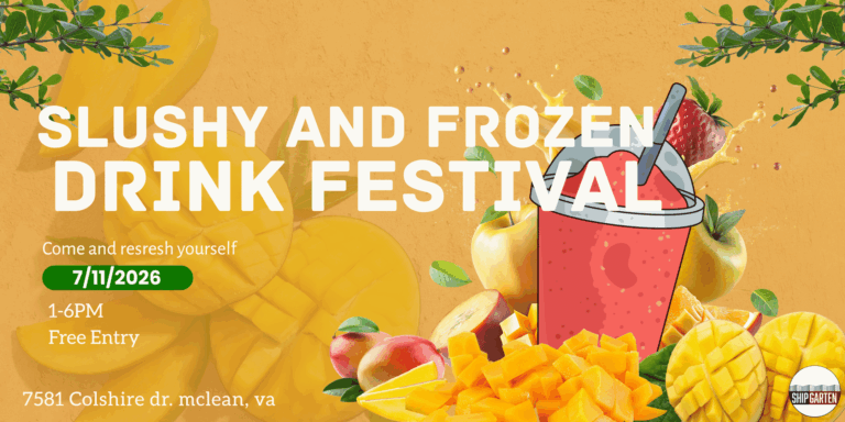 Slushy and Frozen Drink Festival
