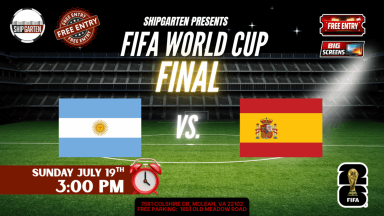 Soccer World Cup Final at Shipgarten