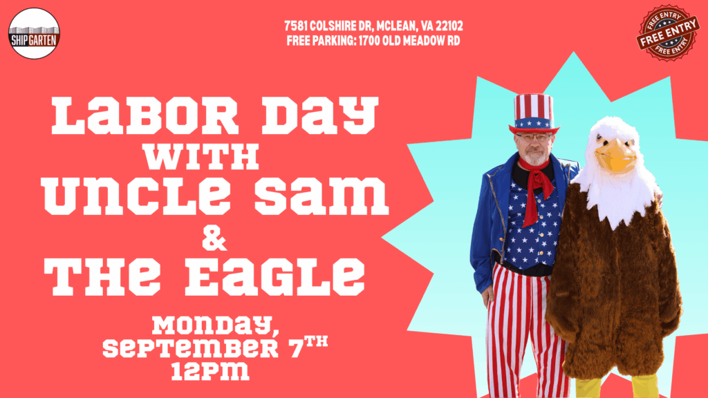 Labor Day with Uncle Sam & the Eagle