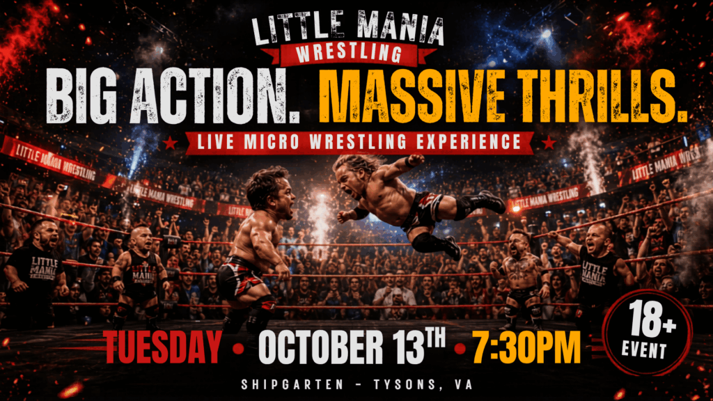 🤼🔥 LITTLE MANIA MICRO WRESTLING NIGHT 🔥🤼