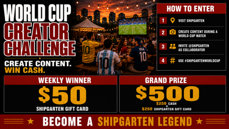 Content Creator Challenge at shipgarten