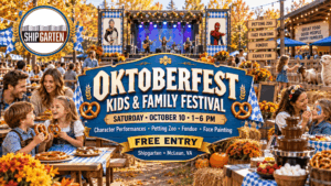 Oktoberfest Kids and Family Festival at Shipgarten in McLean Virginia
