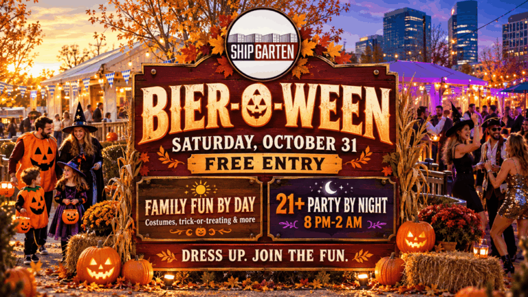 Bier-O-Ween Halloween Festival at Shipgarten in McLean, Virginia, on October 31, 2026.