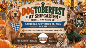 Dogtoberfest at Shipgarten in McLean Virginia on September 26, 2026