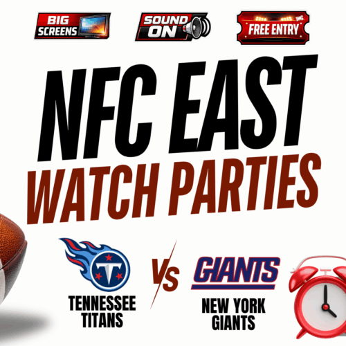 Tennessee Titans vs New York Giants NFL watch party at Shipgarten in McLean, Virginia
